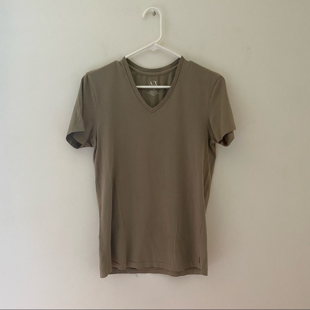 Armani Exchange | Nude Short Sleeve T-Shirt
